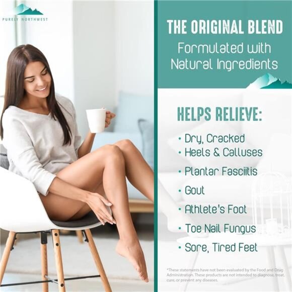 Tea Tree Oil & Peppermint Foot Soak with Epsom Salt - Picture 9 of 16